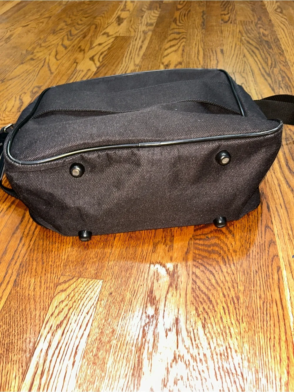 Jaguar Black Travel Tote - Men's Carry-On Shoulder Bag